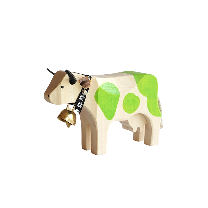 Trauffer Kuh 1 stehend Grün