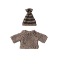 Maileg Maus Strickpullover und Mütze grosser Bruder