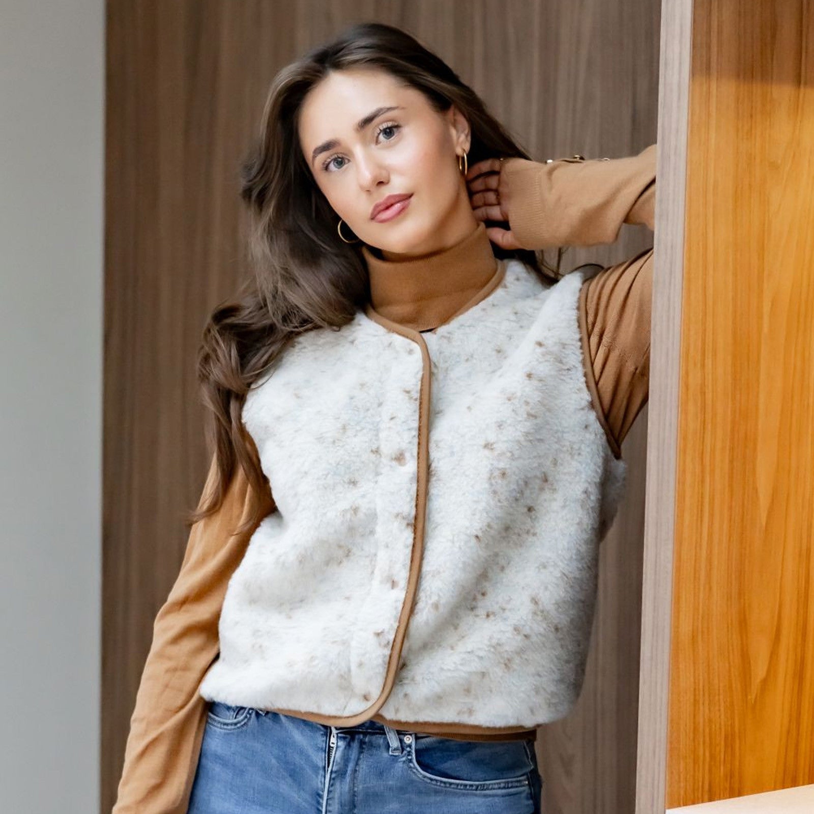 Adult Weste Tyb light Multi beige