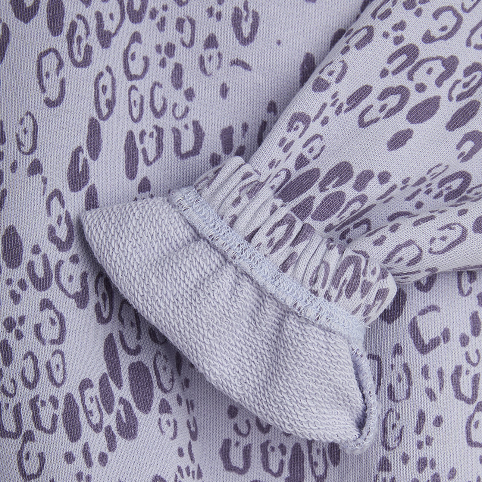Sweatshirt Mini Leopard Purple