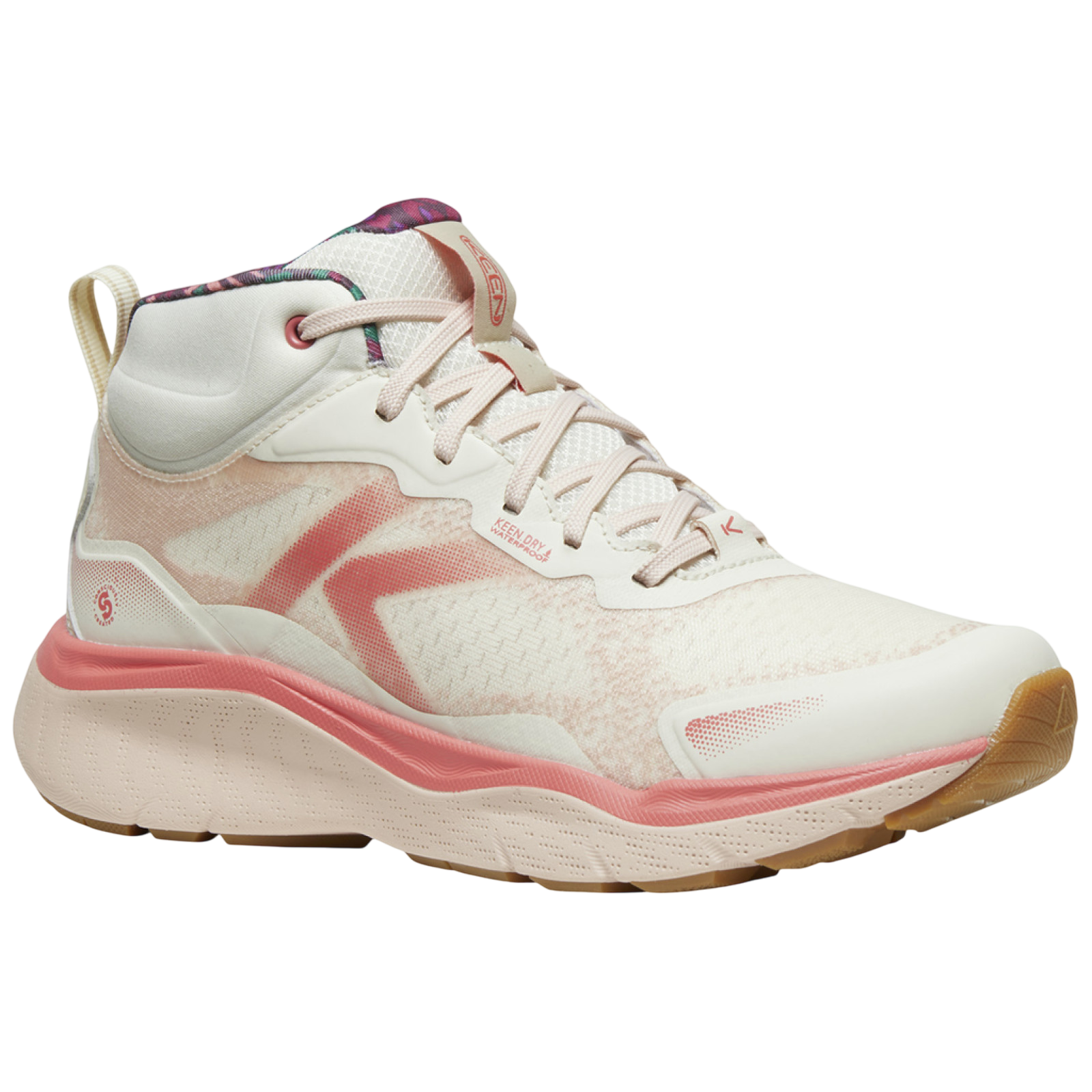 W Leiki Mid Wp birch/cameo rose