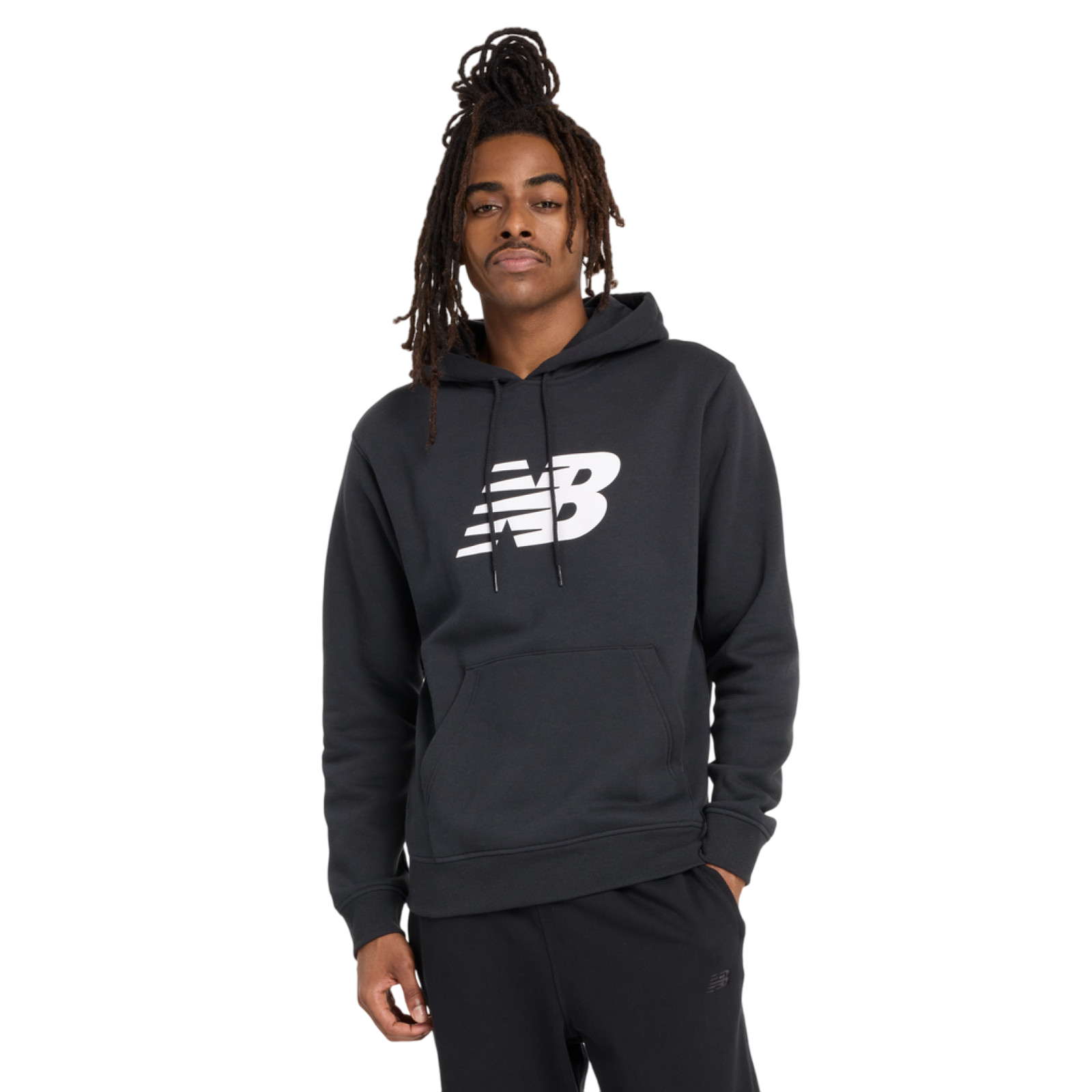 Pullover Sport Core Brushed Hoodie black