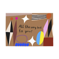 Postkarte Very Best To You