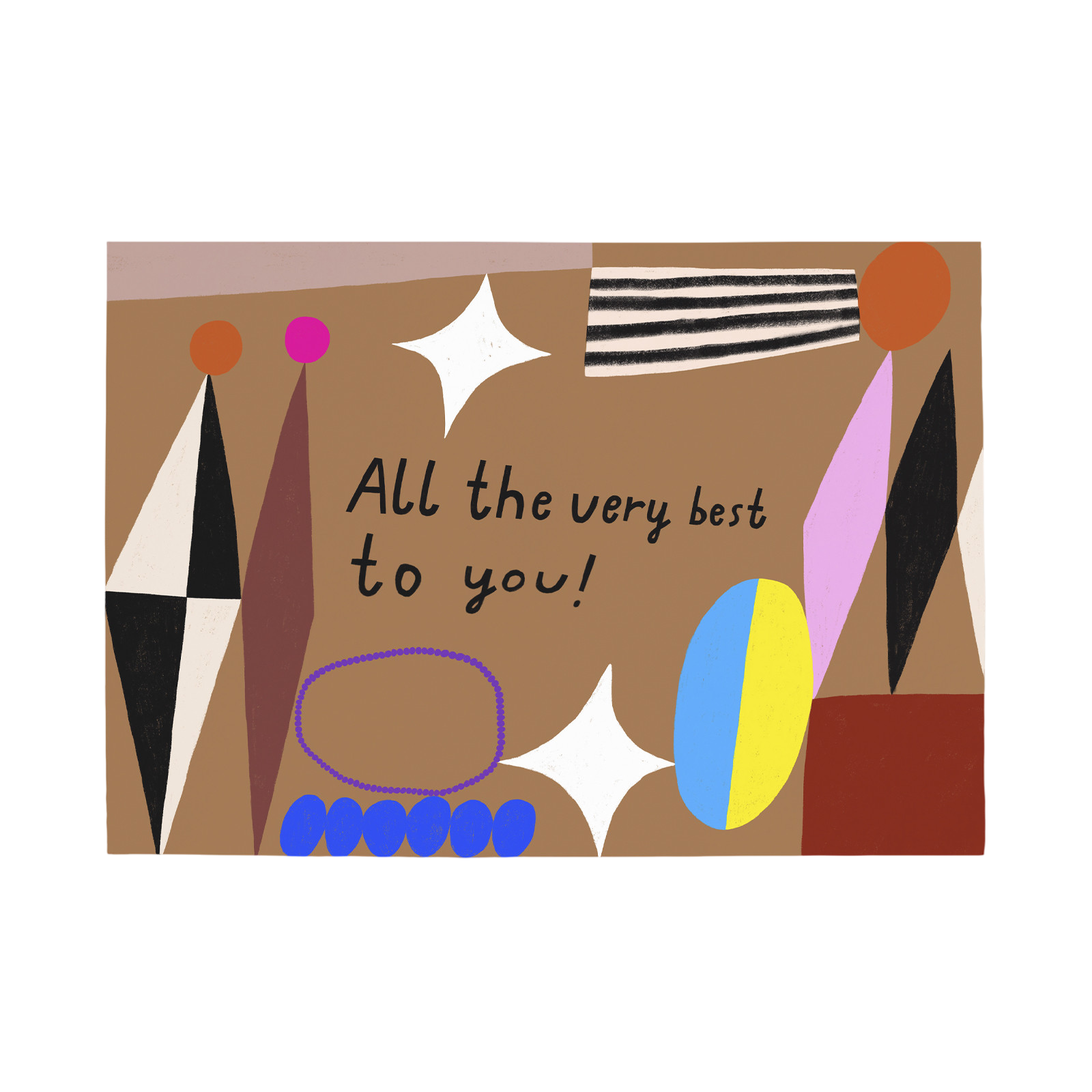 Postcard Very Best To You