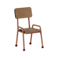 Maileg souris chaise corail
