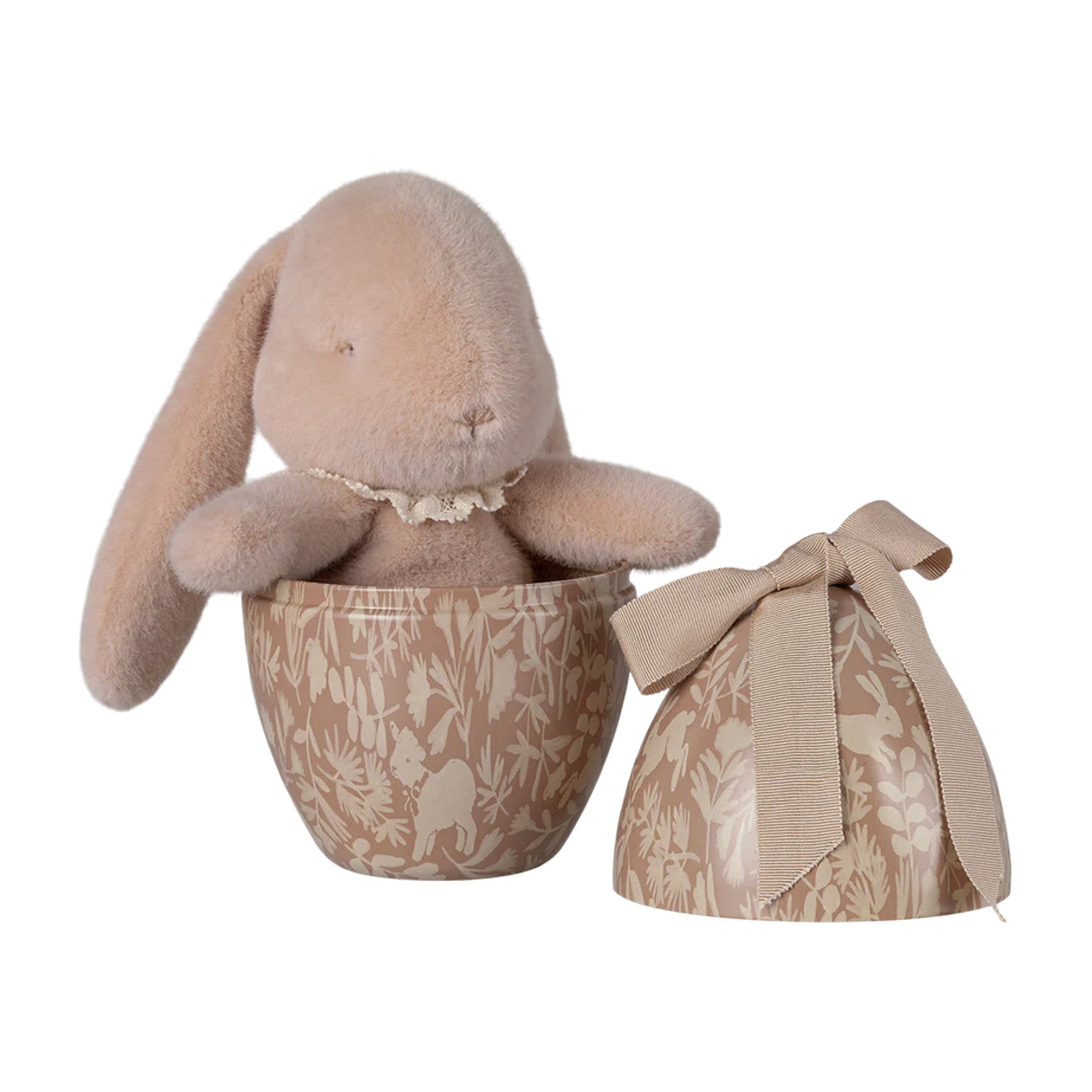 Oeuf de Pâques avec lapin Powder