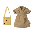 Maileg mouse dress and bag mom