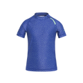 Badeshirt Fin Rashguard Tittles Ultra blue