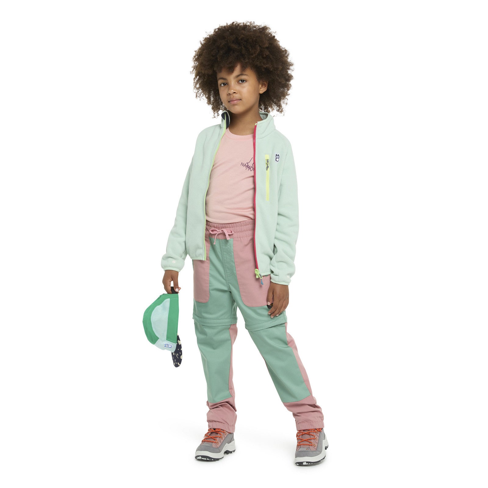 Casual pants zip-off Mack Northern Lights & Dark Rose