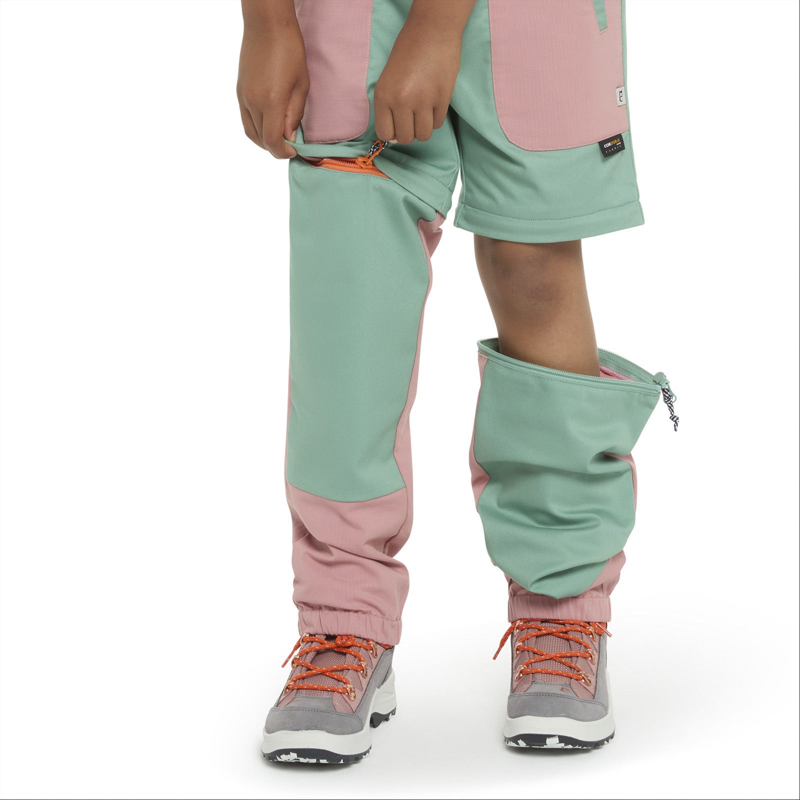 Casual pants zip-off Mack Northern Lights & Dark Rose