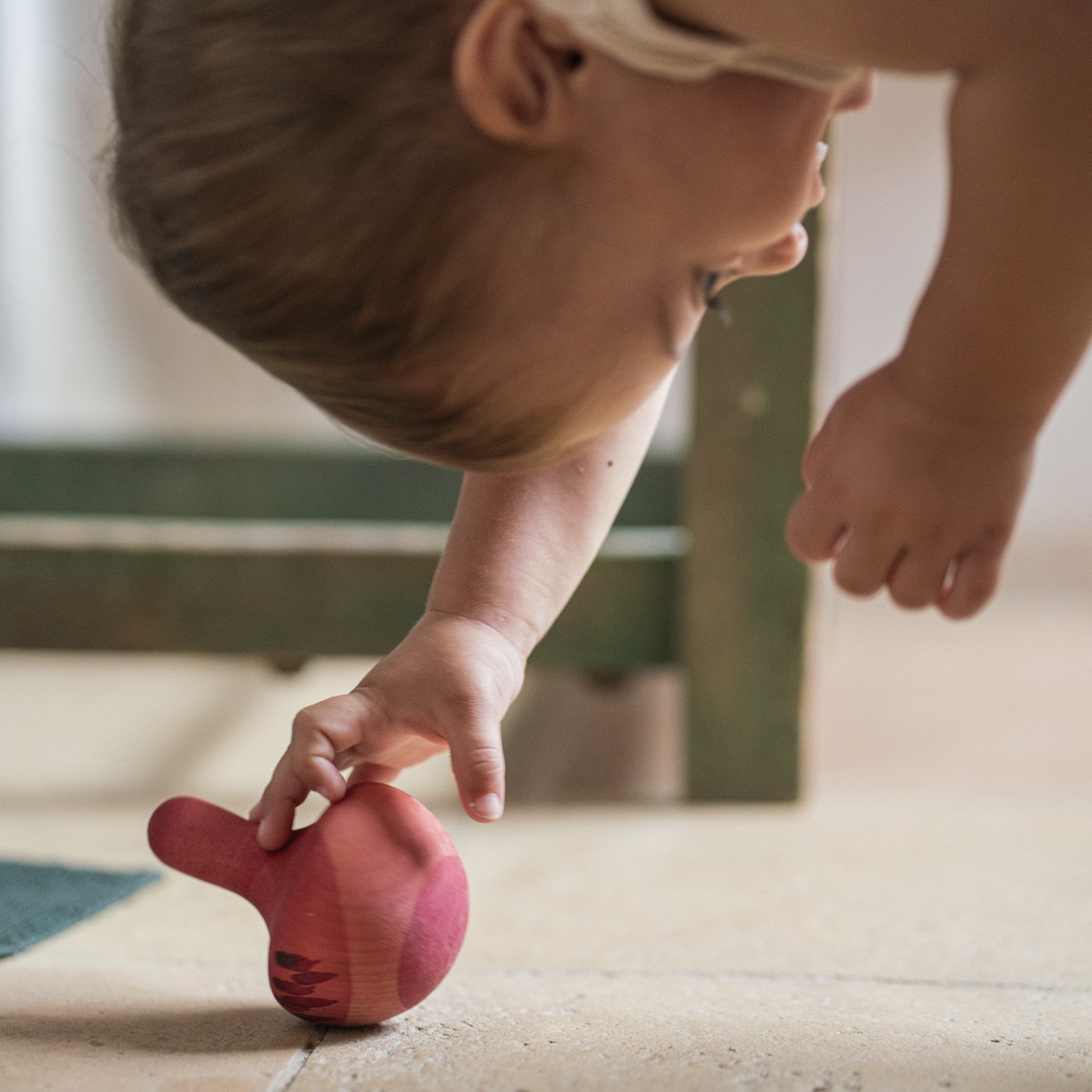 Holzkreisel Chill Pink Bird Grapat