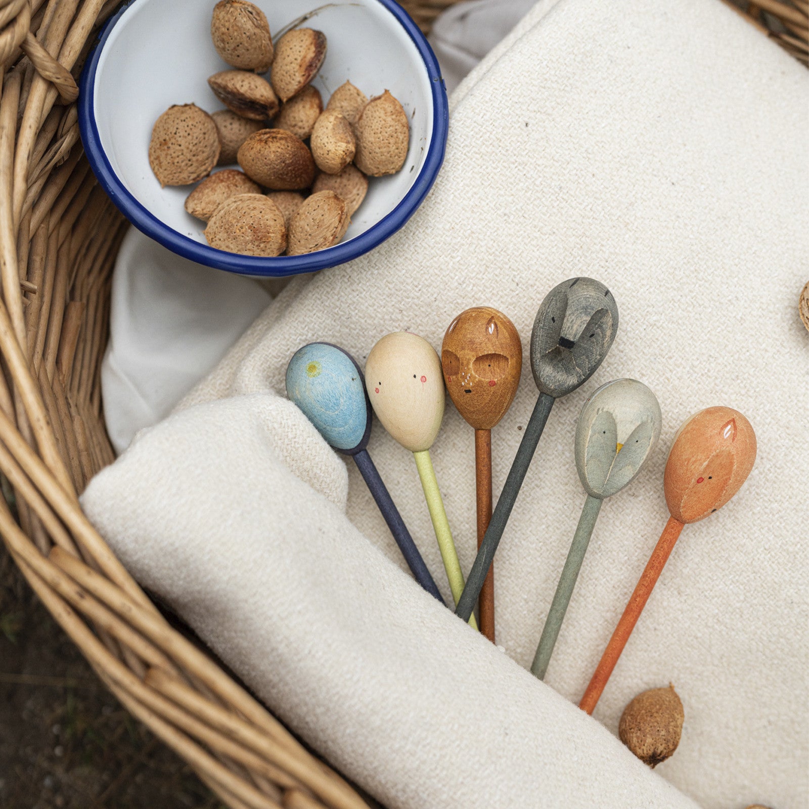 Wooden dolls Twin-Souls Grapat