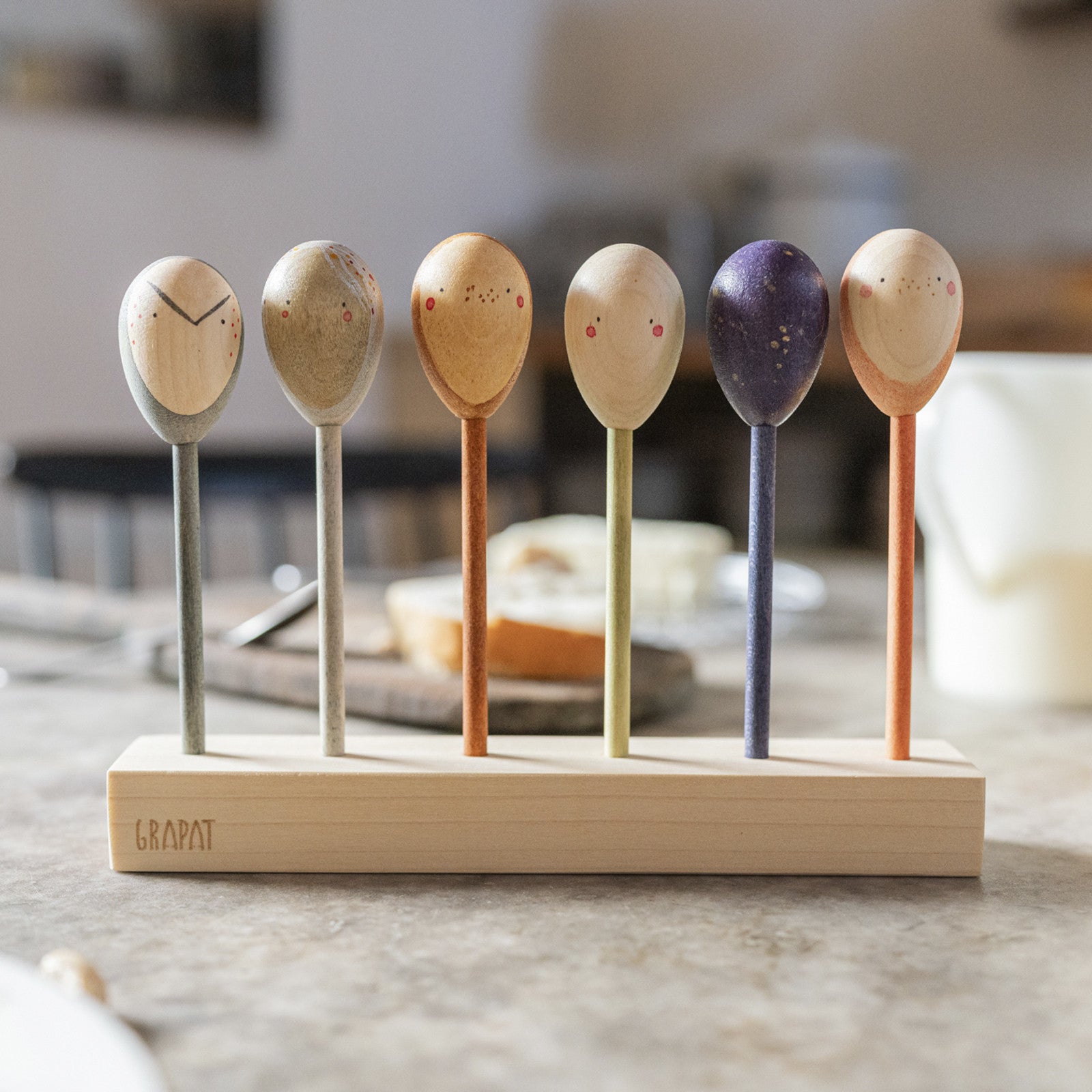 Wooden dolls Twin-Souls Grapat