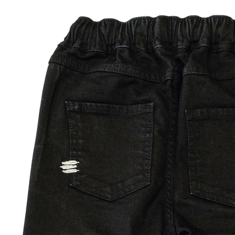 Jeans Pull-On Black