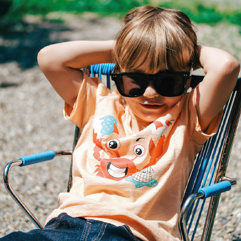 T-Shirt Krabbe apricot