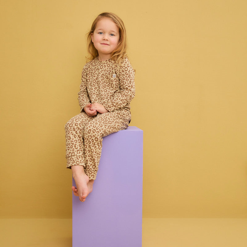 Baby pants UVP 50+ Leopard Brown