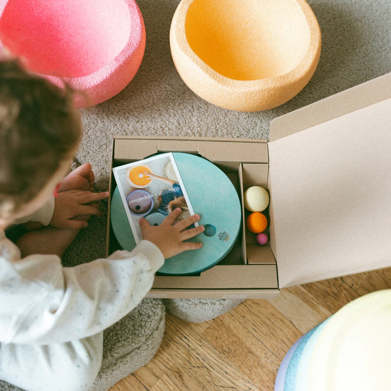 GRIMM's x Pierre à empiler Disques à rouler Cool Pastell