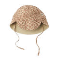 Chapeau de soleil pour bébé UVP 50+ Leopard Brown/Sandy Beach