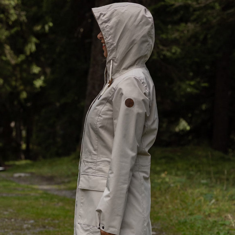 Women's raincoat Letti french oak