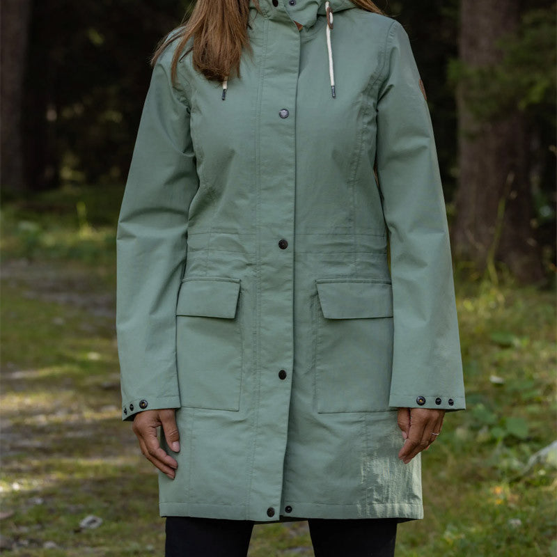 Women's raincoat Letti green bay