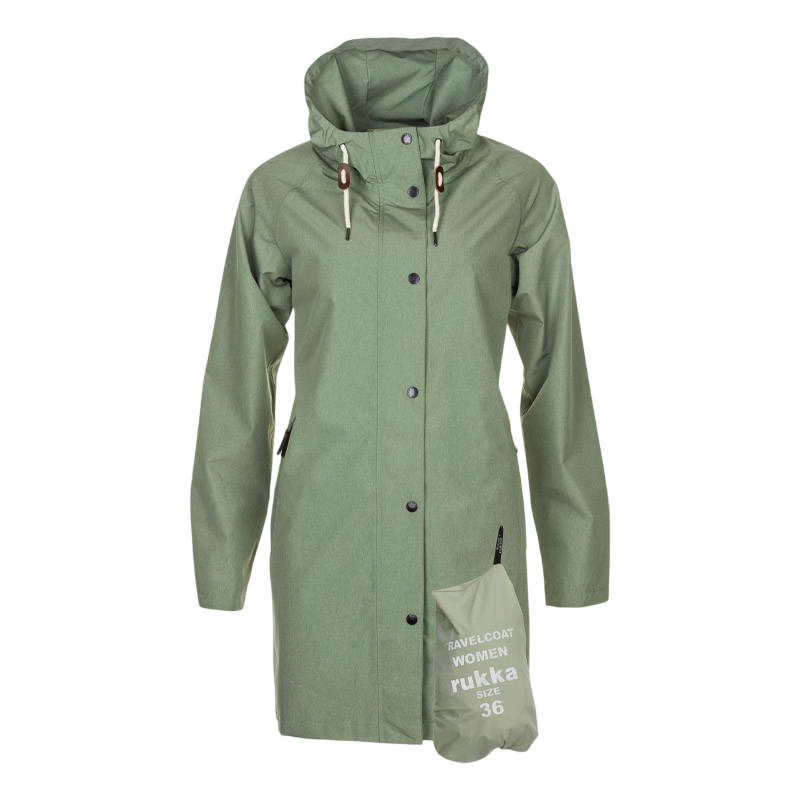 Manteau de pluie pour femme Travelcoat hedge green