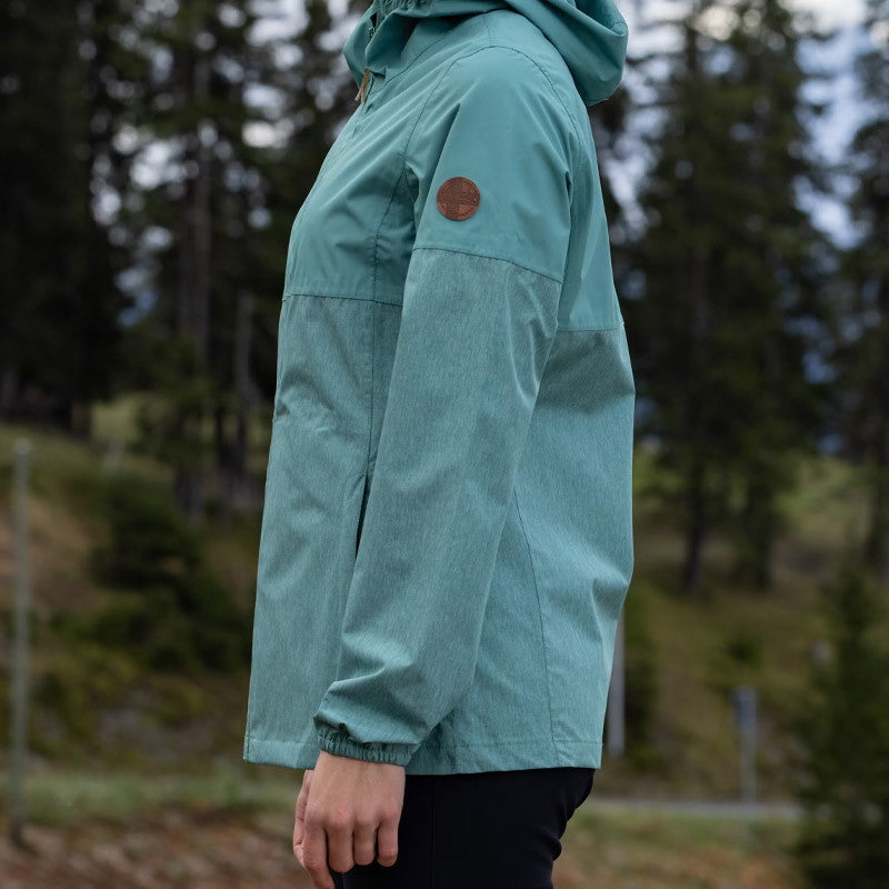 Frauen Regenjacke Travellight deep sea