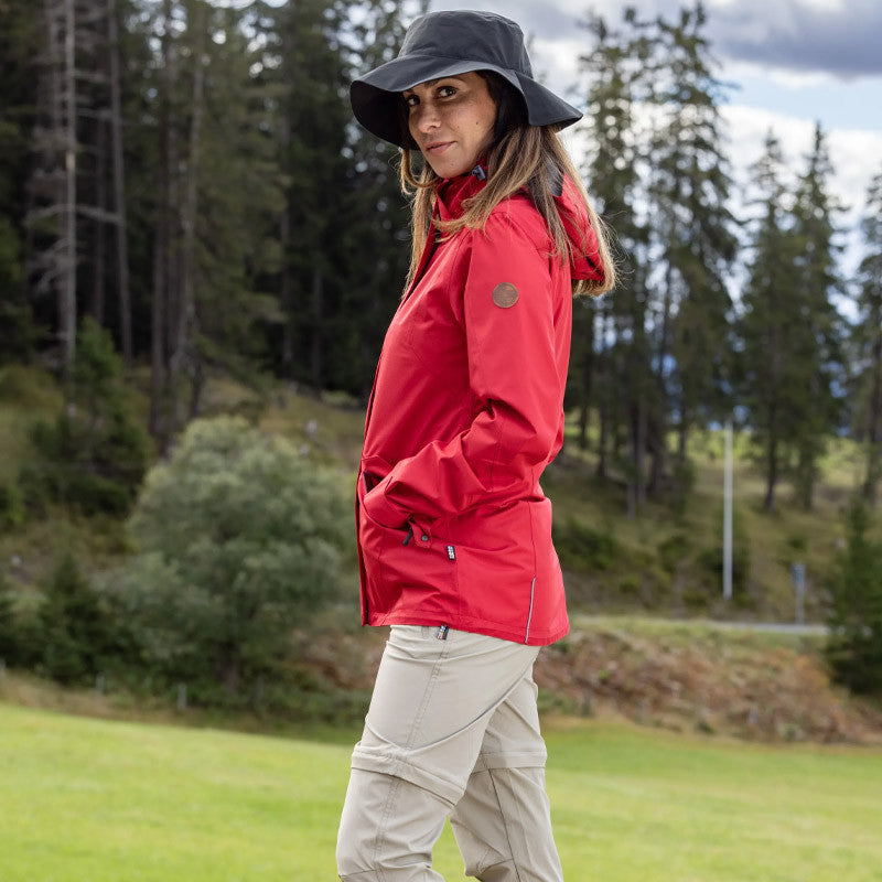 Women's rain jackets Evita chili pepper
