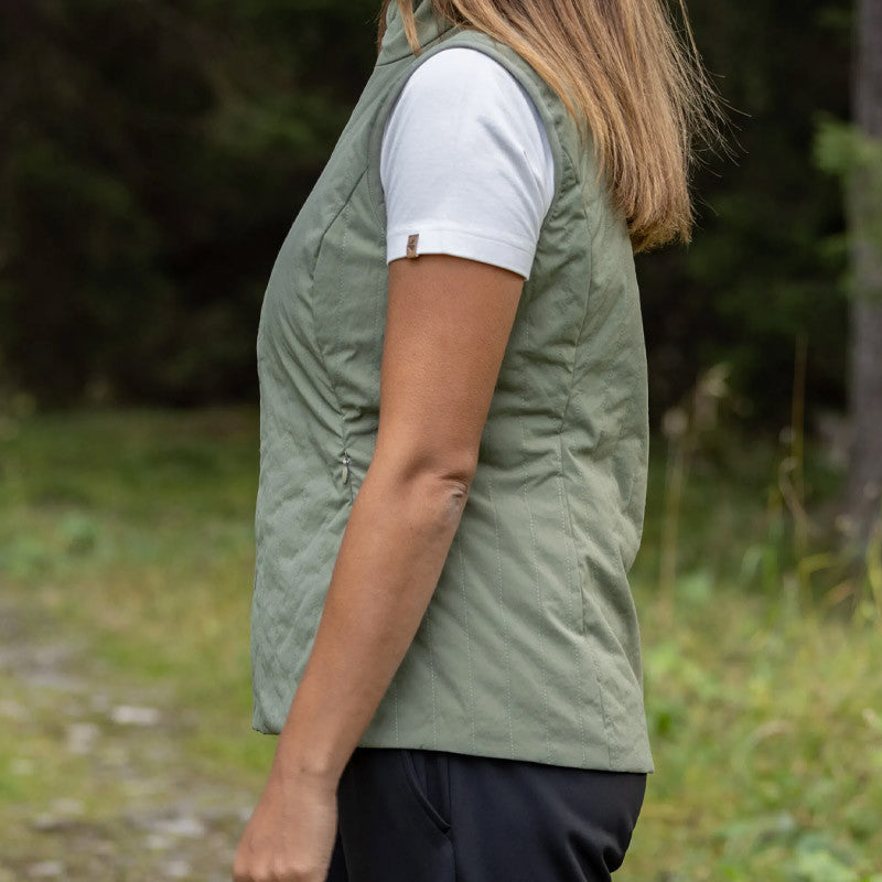 Frauen Thermo Vest Eliana  deep lichen green