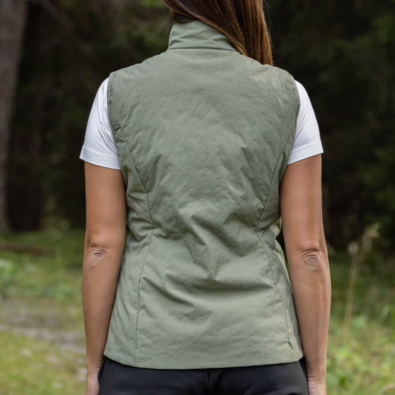 Frauen Thermo Vest Eliana  deep lichen green