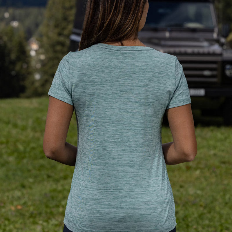 Frauen Funktions T-Shirt Loria deep sea