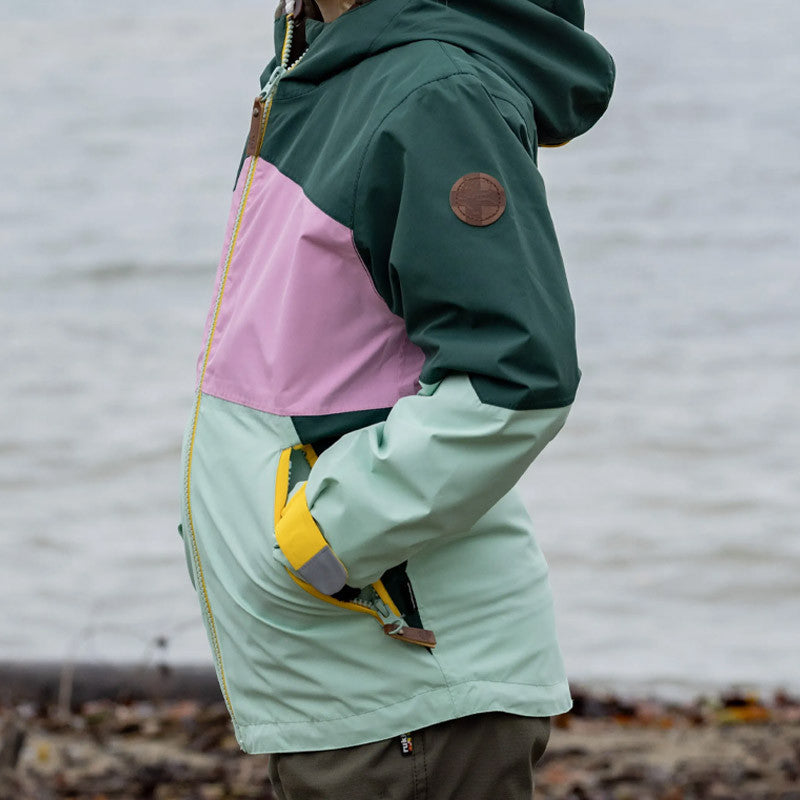 Kids Wynn rain jacket pink frosting