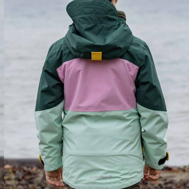 Kids Wynn rain jacket pink frosting