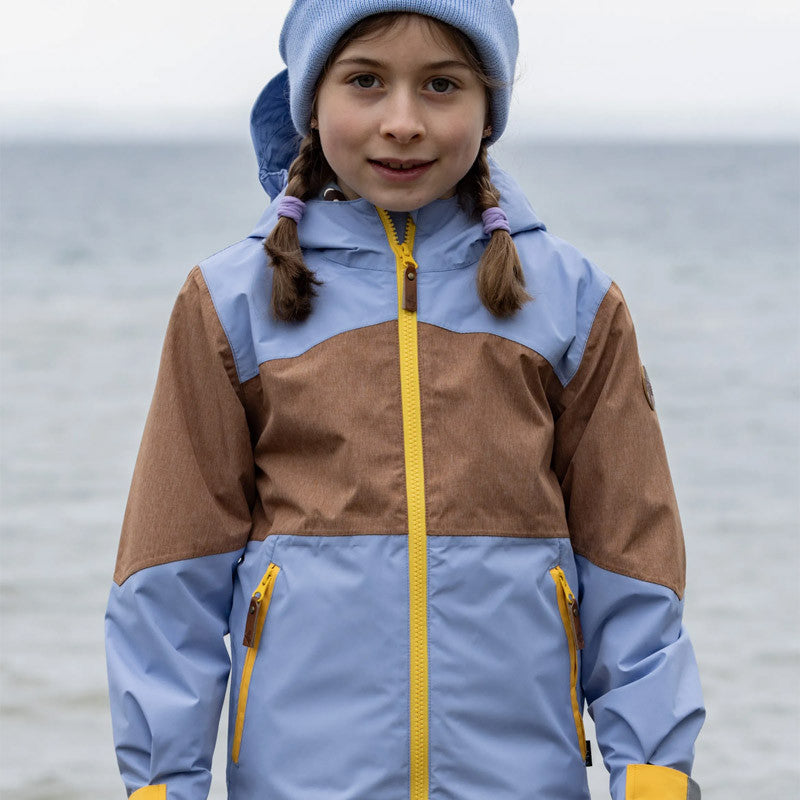Kids Wynn rain jacket nuthatch mélange