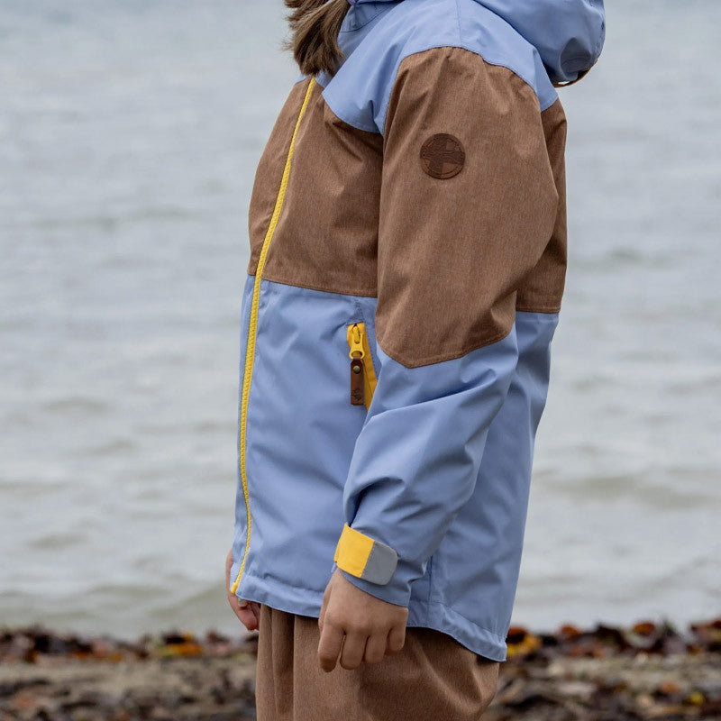 Kids Wynn rain jacket nuthatch mélange
