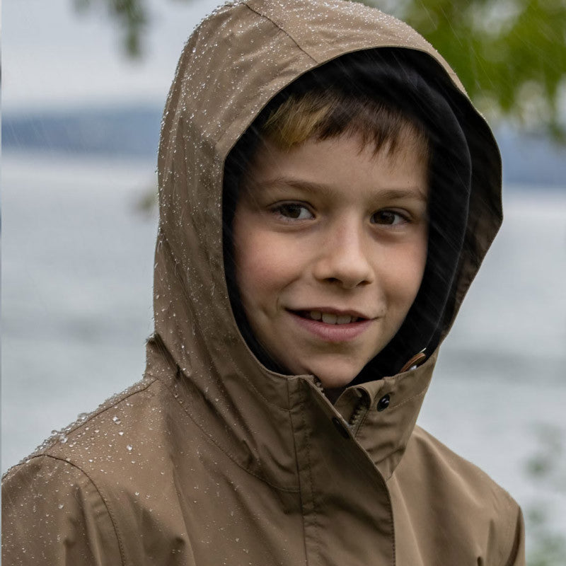 Veste de pluie Sita enfants shitake