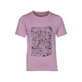 Kids Rafi functional T-shirt mauve shadows