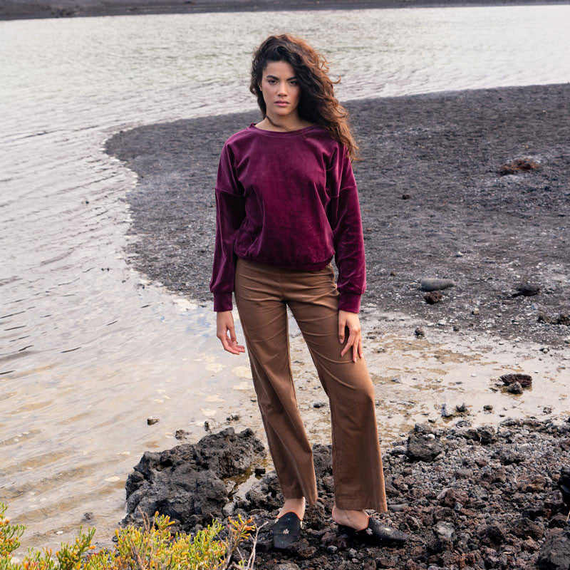 Sweater Sunday Moonlit Plum