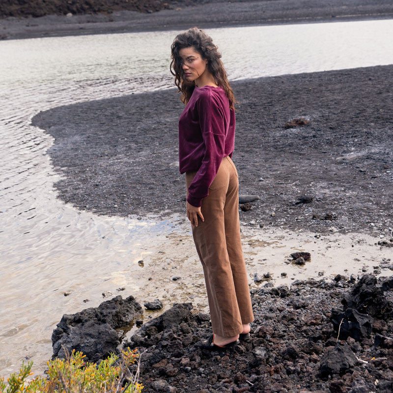 Sweater Sunday Moonlit Plum