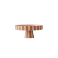 Toppu small serving platter Caramel Rose