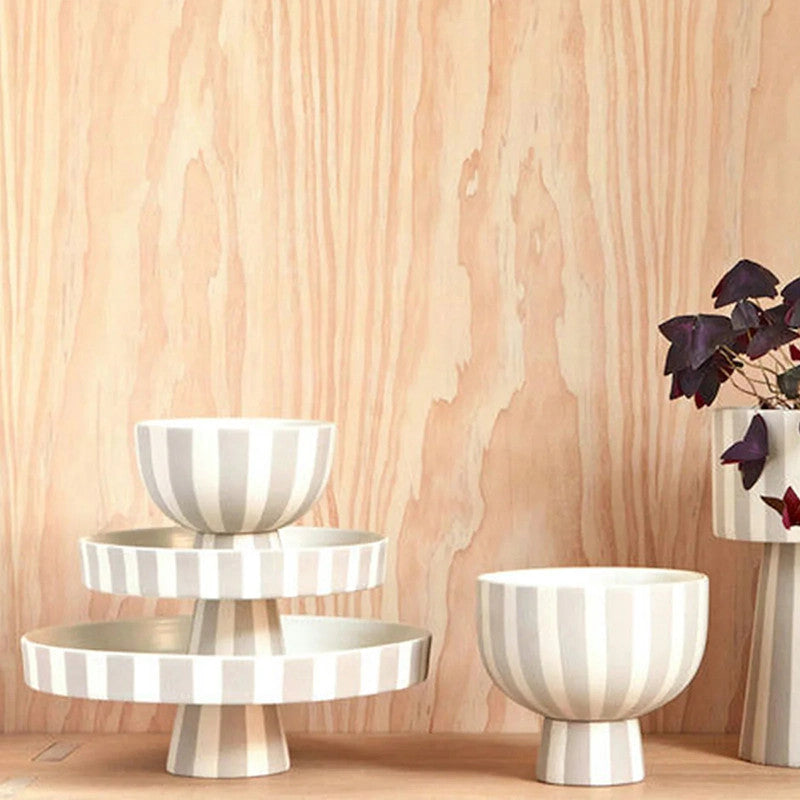 Toppu small Clay serving plate