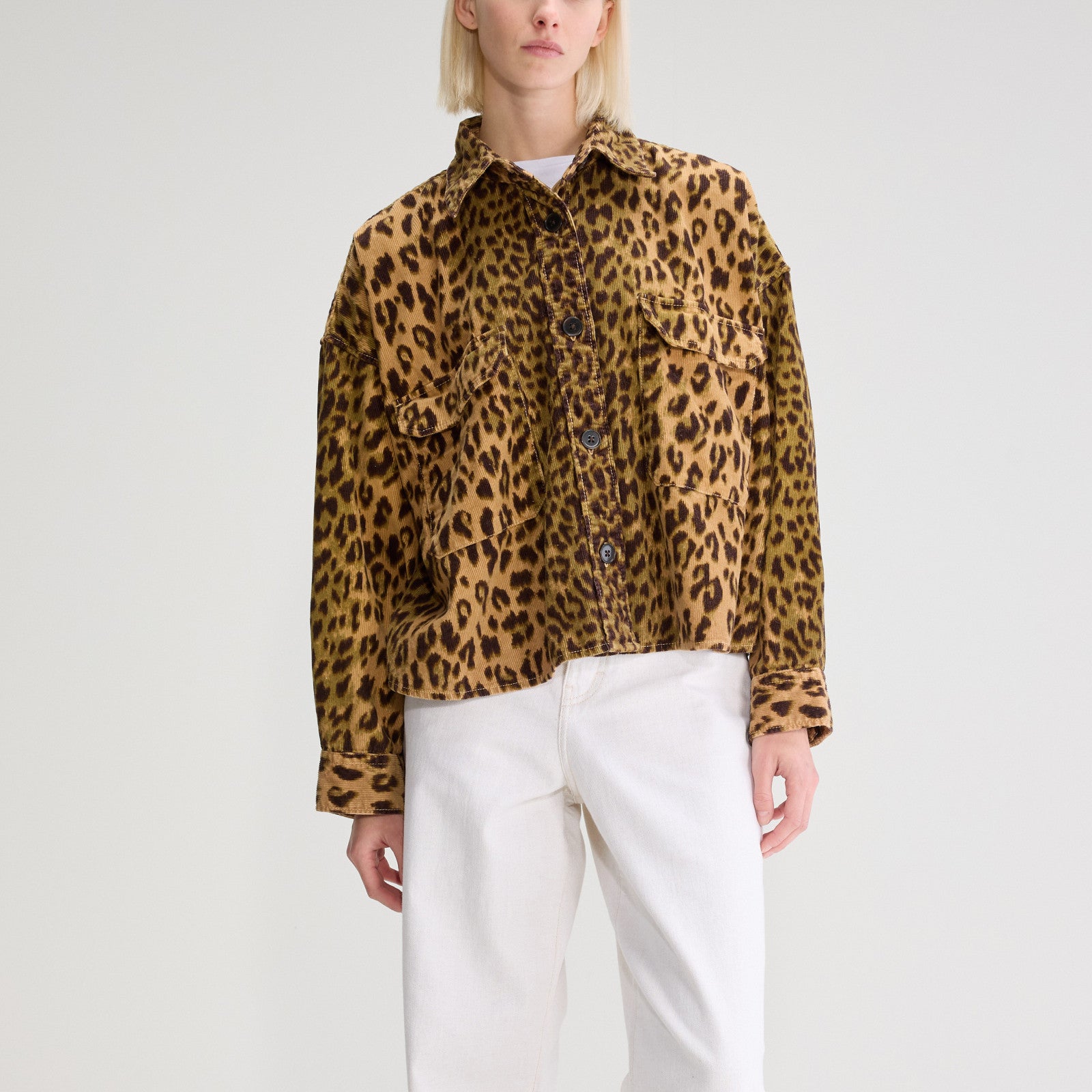 Shirt jacket Wyat F2557 Combo B