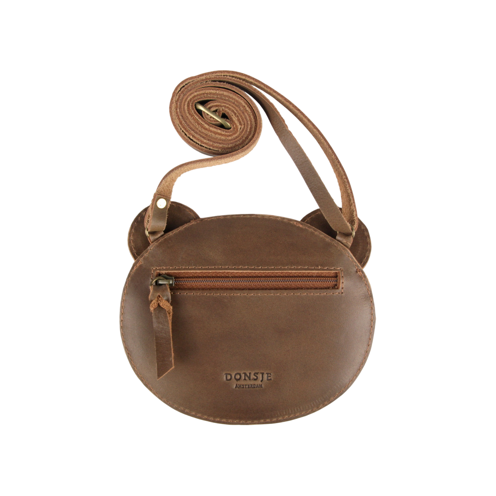 Britta Bear Cognac Classic Leather bag