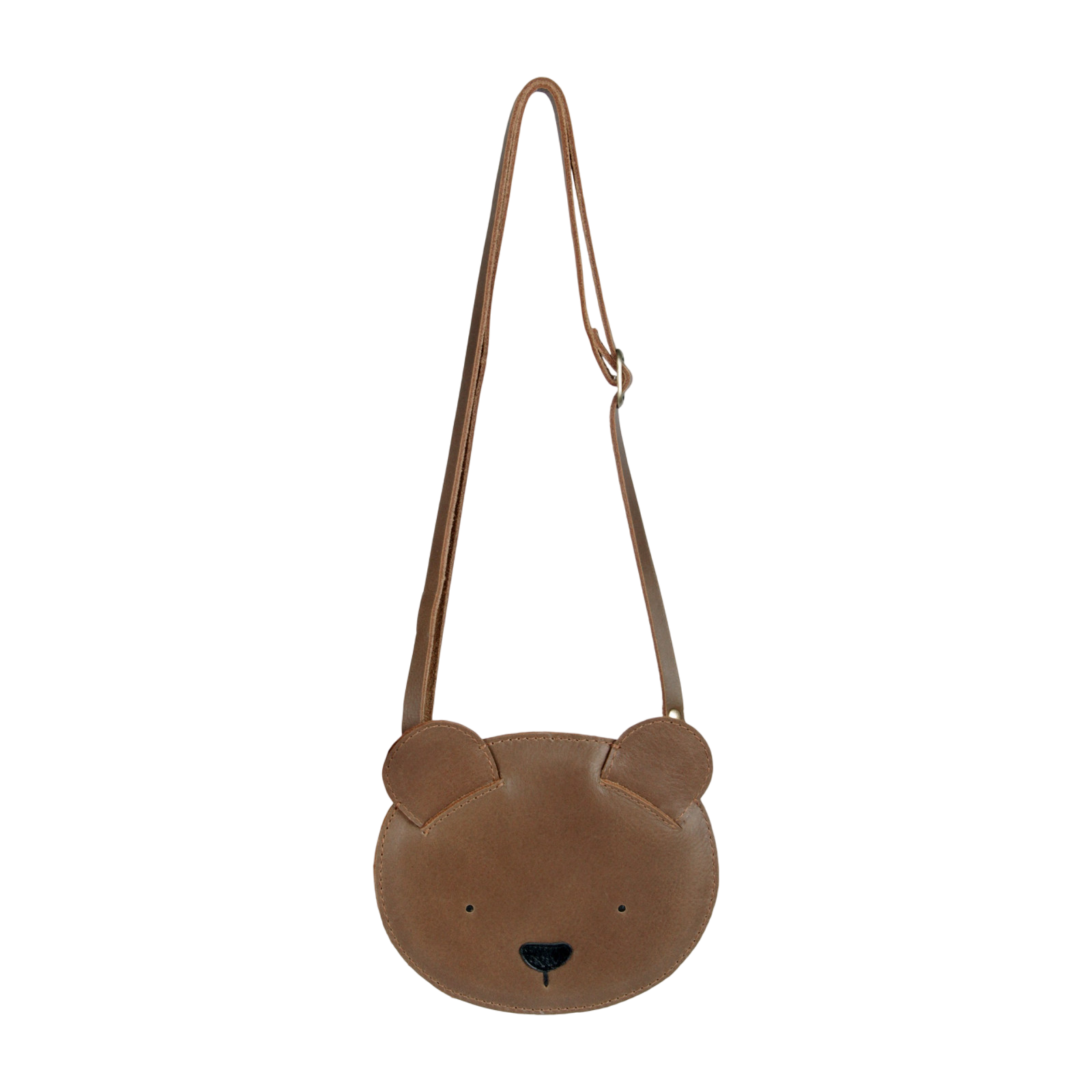 Britta Bear Cognac Classic Leather bag
