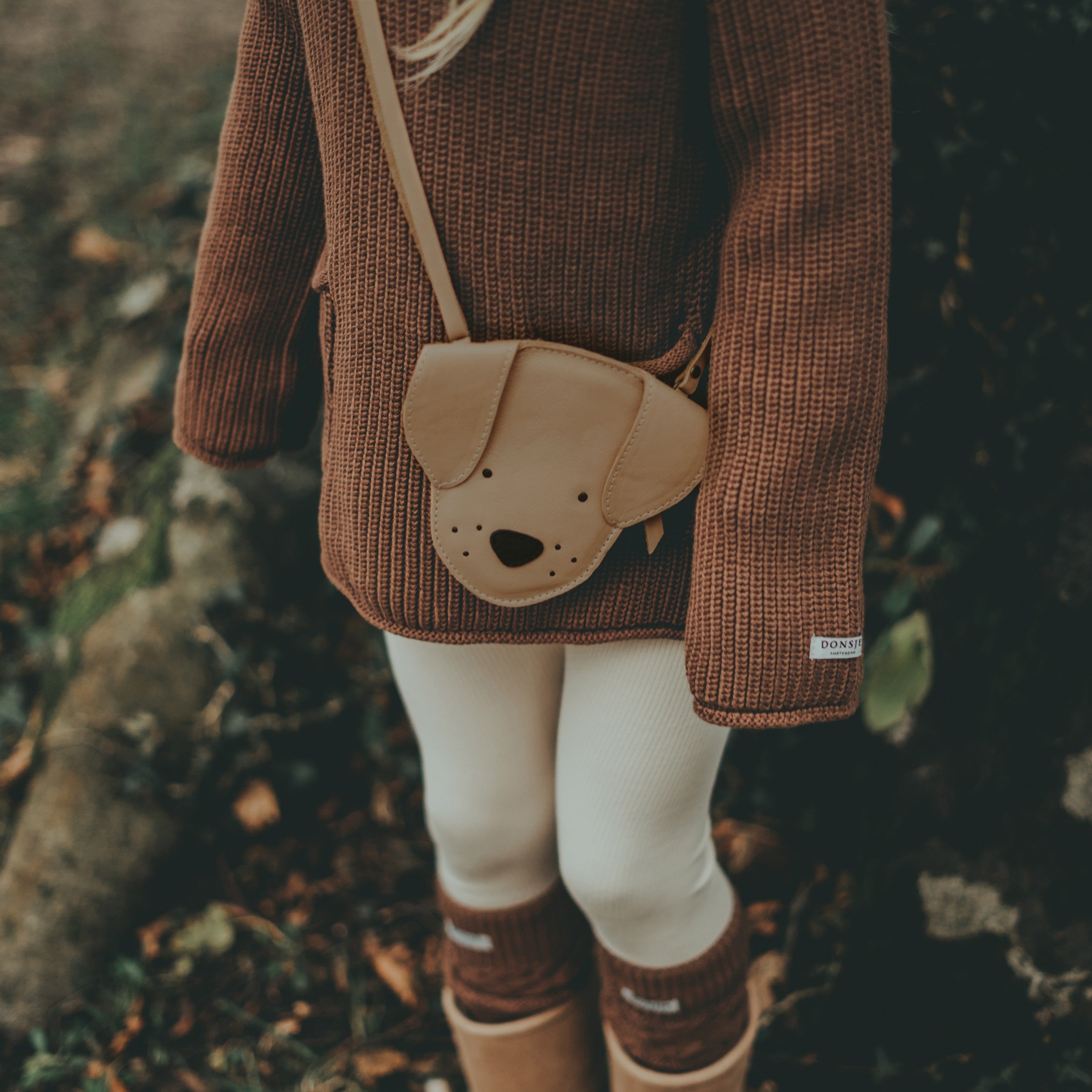 Bag Britta Dog Truffle Nubuck