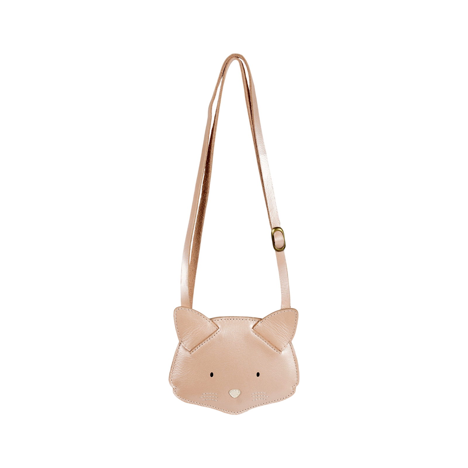 Sac Cat Rose Metallic Leather