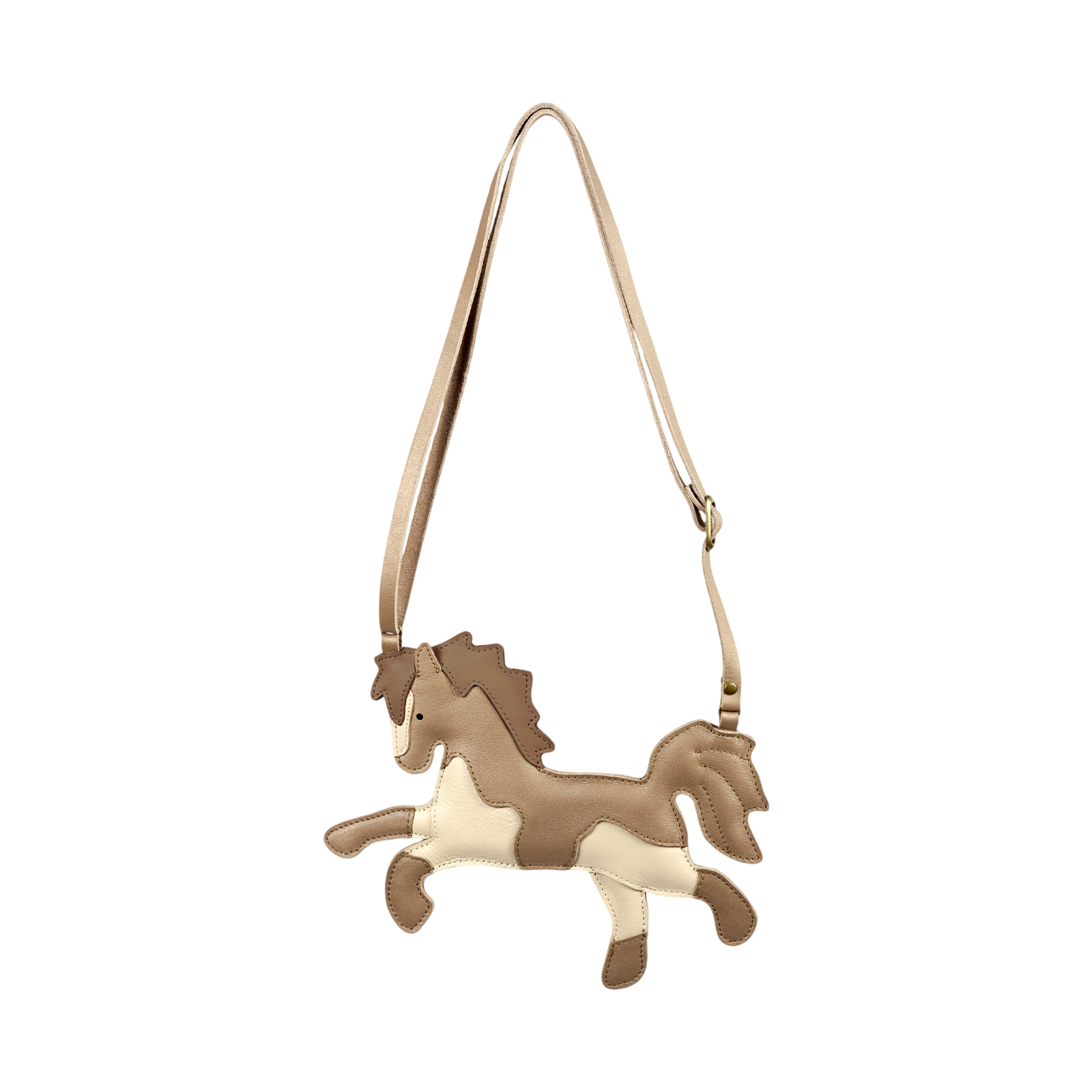 Sac Chiem Pony Truffle Metallic Nubuck