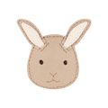 Hair clip Josy Bunny Taupe Nubuck
