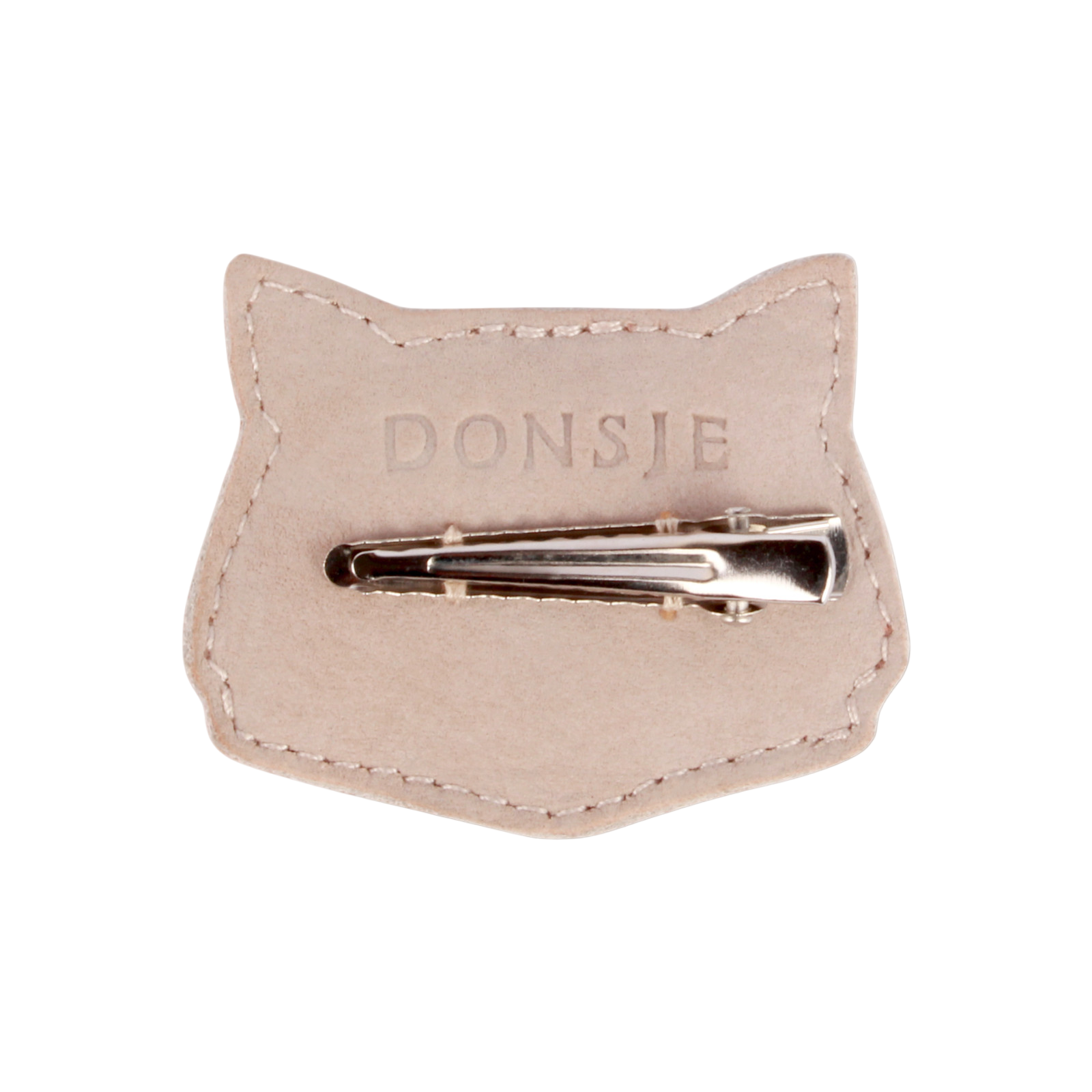 Hair clip Cat Lilac Nubuck