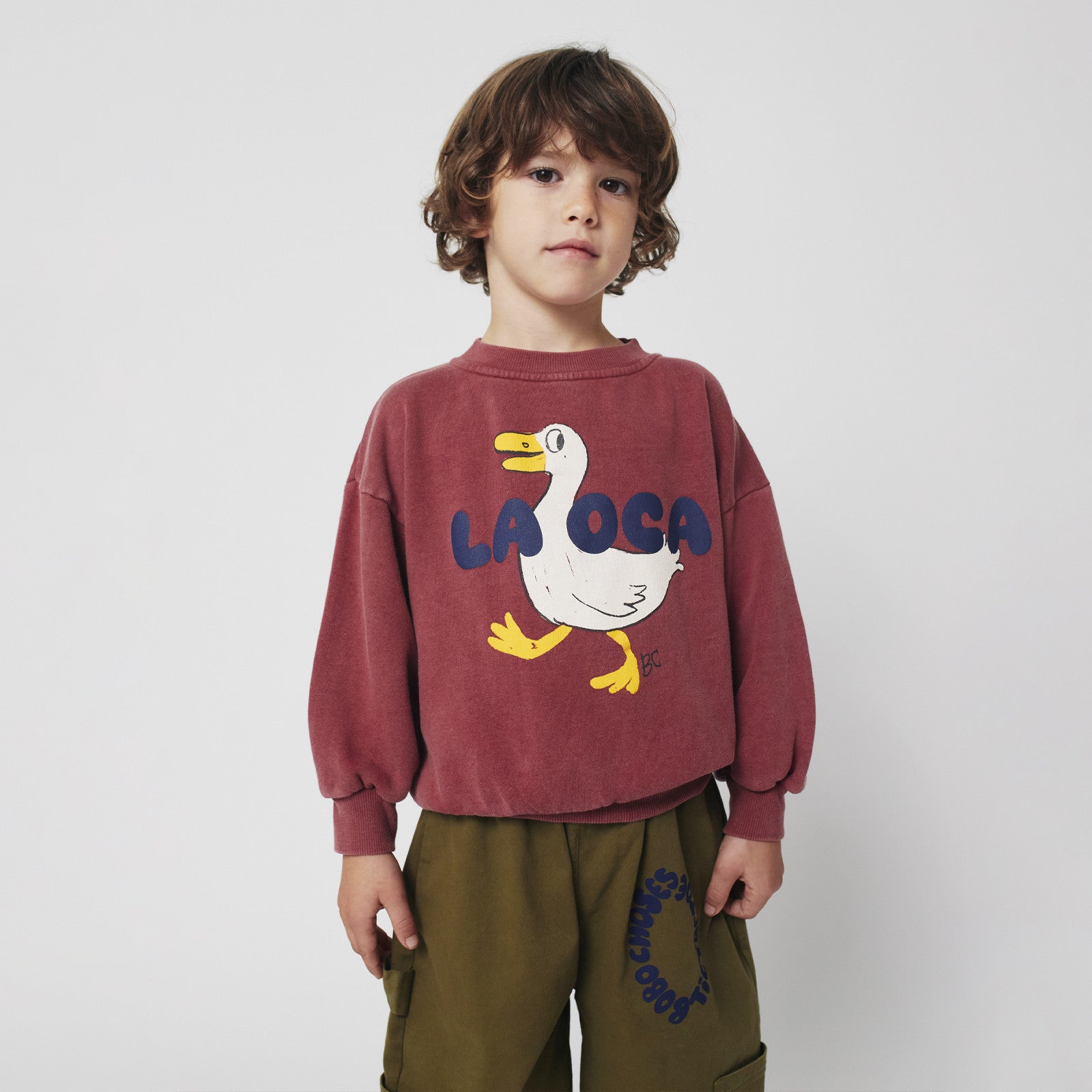 Sweatshirt La Oca Brown