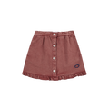 Rock Ruffled Tic Tac Toe Brown